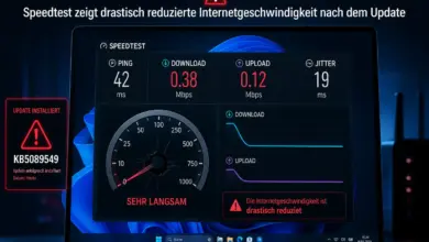 Windows 11 langsames Internet nach KB5089549 – Ursachen und 4 Lösungen