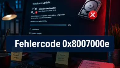 Fehlercode 0x8007000e: Nicht genügend Speicherplatz – Lösungen für Windows Update und Systemleistung