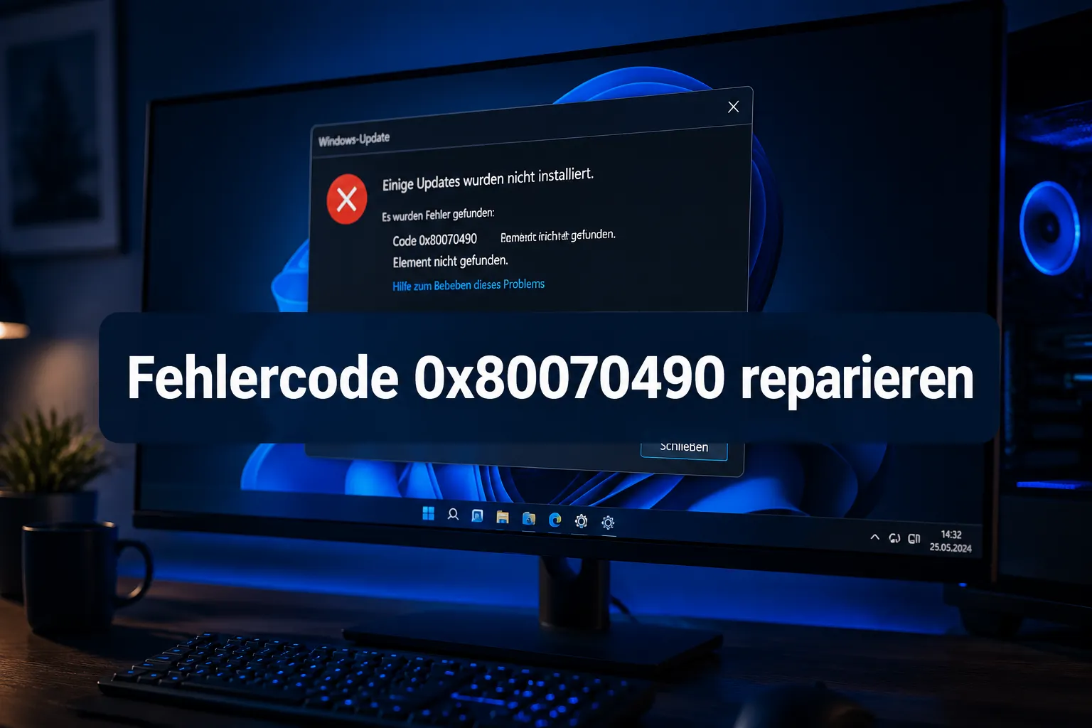 Fehlercode 0x80070490: Komponenten-Store beschädigt – Reparatur unter Windows