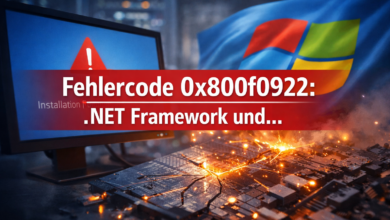 Fehlercode 0x800f0922: .NET Framework und Windows-Funktionen lassen sich nicht installieren, Lösungen