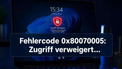 Fehlercode 0x80070005: Zugriff verweigert, Lösungen für Windows 10 und 11