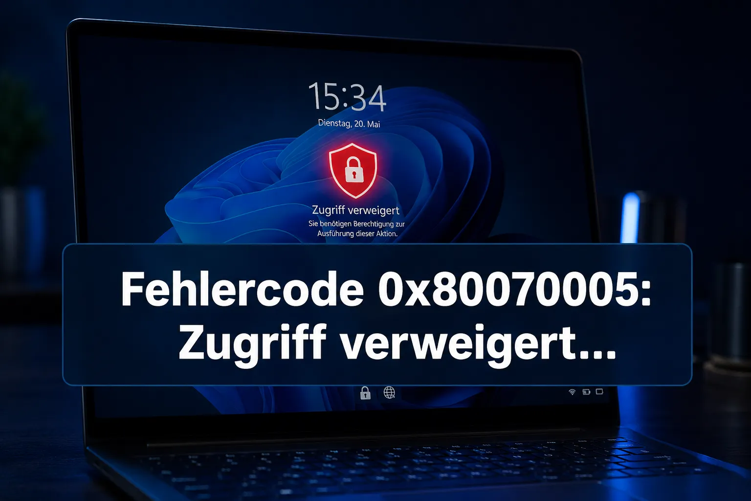 Fehlercode 0x80070005: Zugriff verweigert, Lösungen für Windows 10 und 11