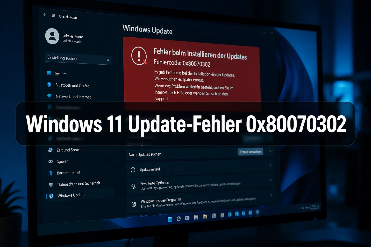 Windows 11 Update-Fehler 0x80070302 bei kumulativen Sicherheitsupdates: Technische Ursachen und Profi-Fix